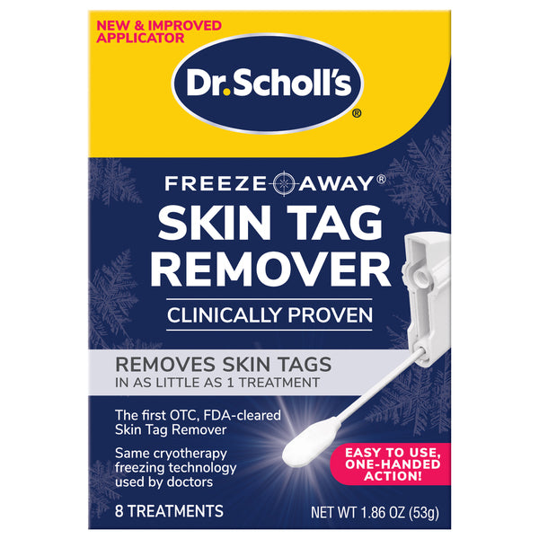 Dr. Scholl's Freeze Away Skin Tag Remover Kit FDA-Cleared 8pk